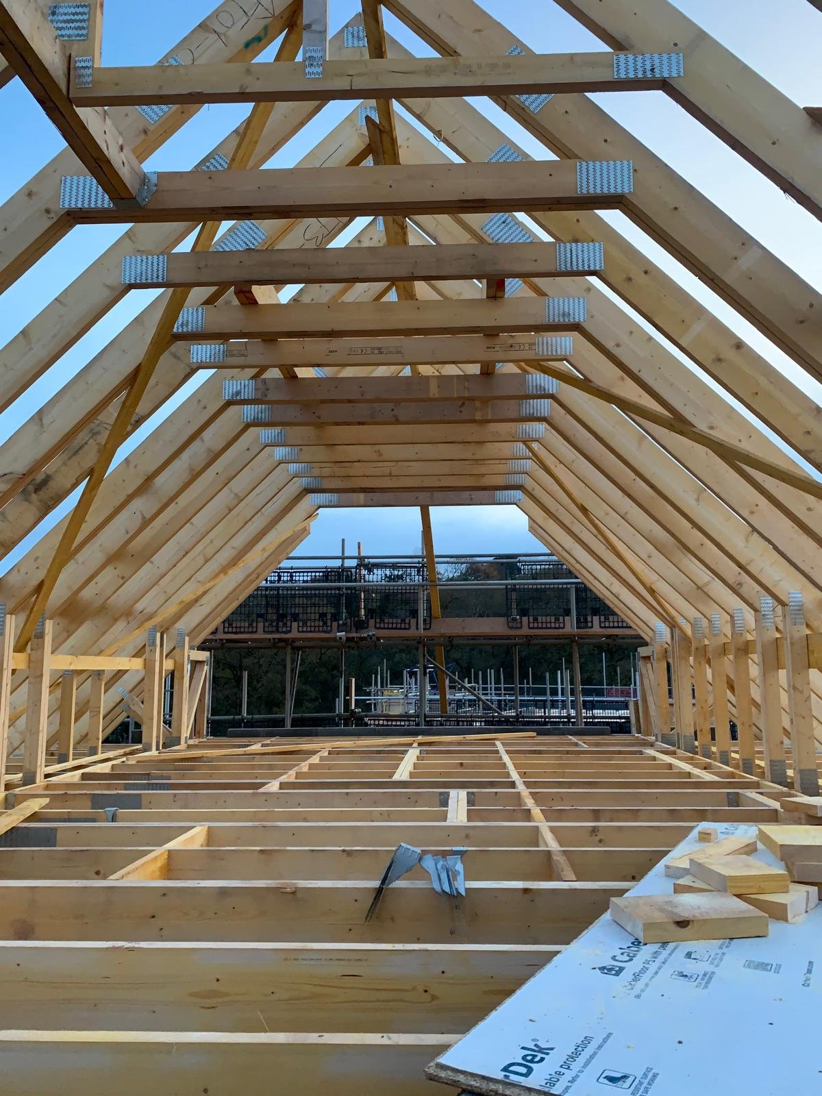 Roofing carpentry