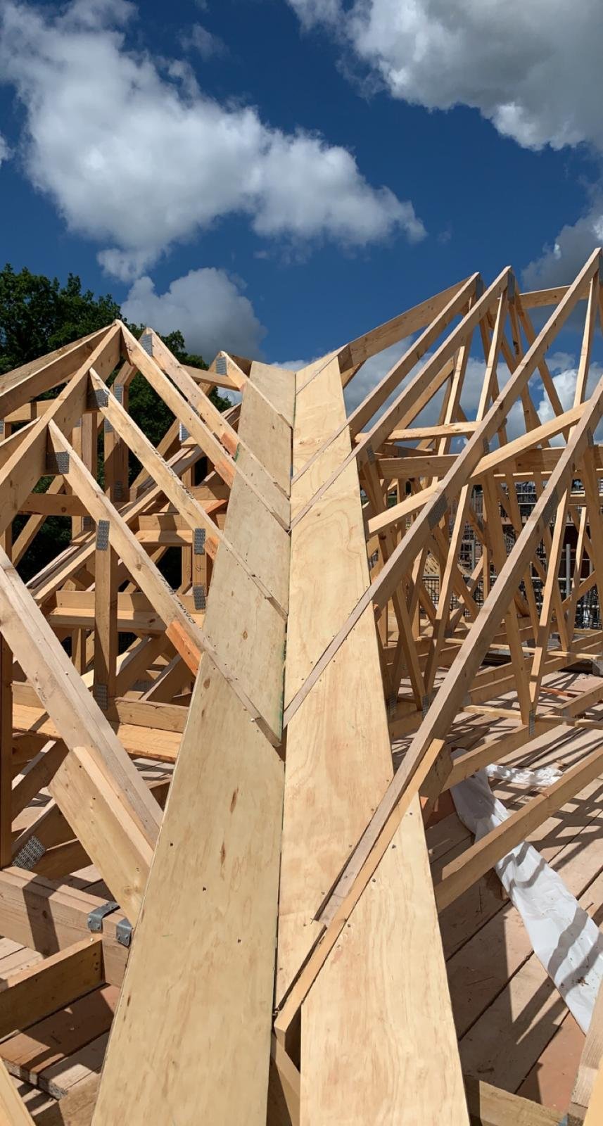 Timber Framing 3 by Mallinson Carpentry in Devon